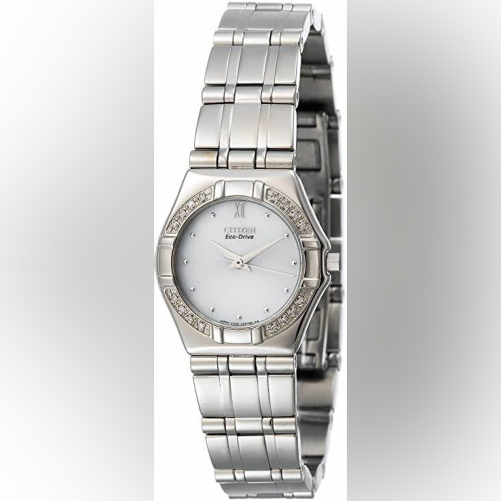 Ladies’ Citizen Eco-Drive Elektra, with Diamonds, Model EP5200-54A